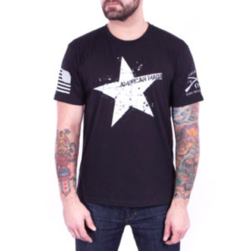 Men’s Grunt Style T-Shirt “American Made” Star Design